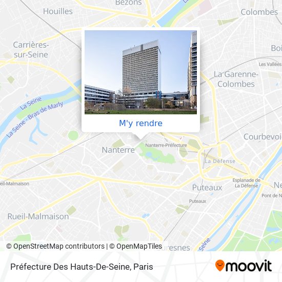 Préfecture Des Hauts-De-Seine plan