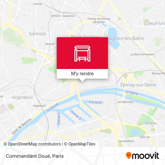Commandant Doué plan