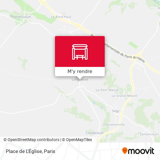 Place de L'Église plan