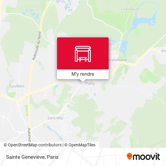 Sainte Geneviève plan