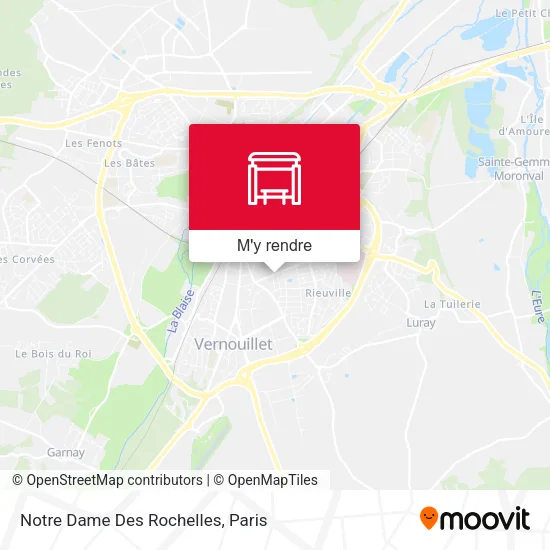 Notre Dame Des Rochelles plan