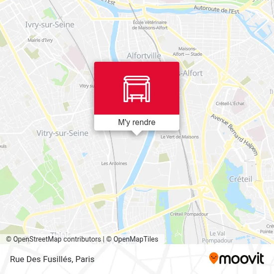 Rue Des Fusillés plan