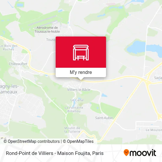 Rond-Point de Villiers - Maison Foujita plan