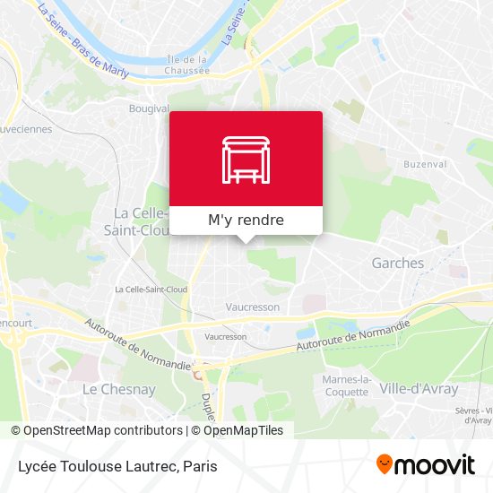 Lycée Toulouse Lautrec plan