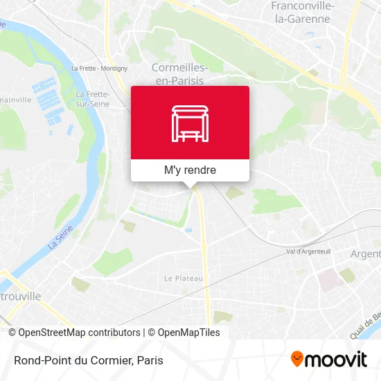 Rond-Point du Cormier plan