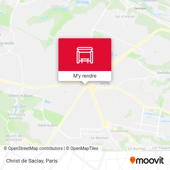 Christ de Saclay plan