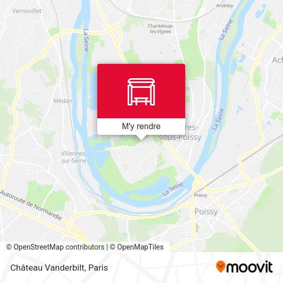 Château Vanderbilt plan