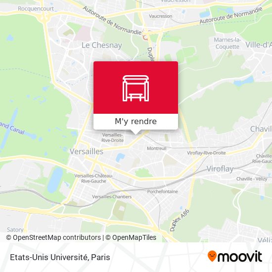 Etats-Unis Université plan