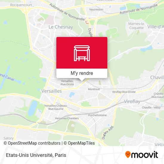Etats-Unis Université plan