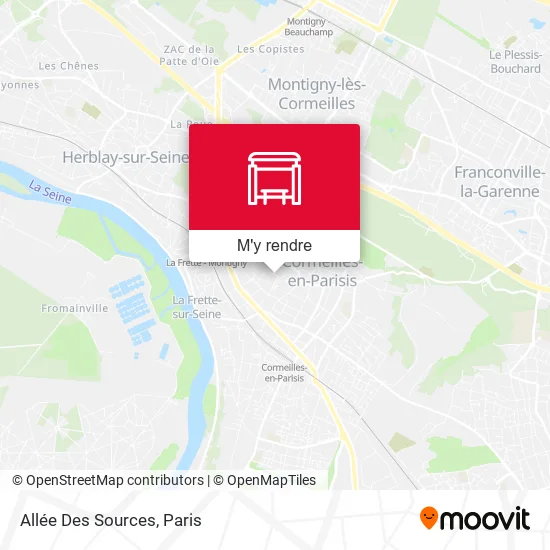 Allée Des Sources plan