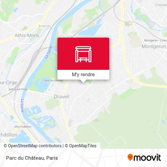 Parc du Château plan