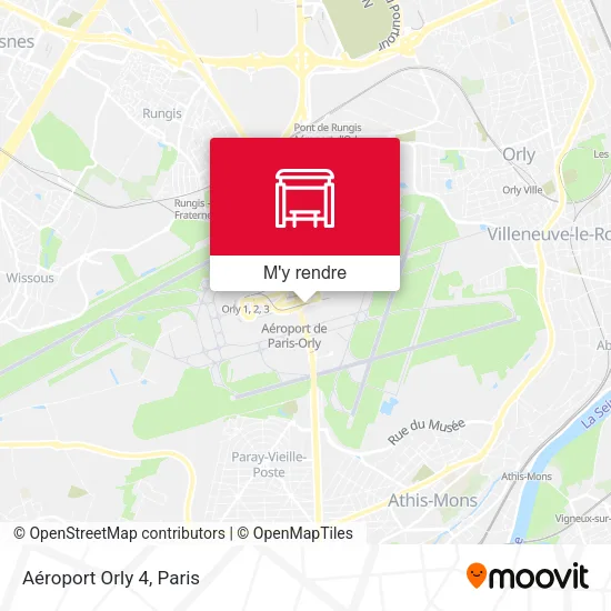 Aéroport Orly 4 plan