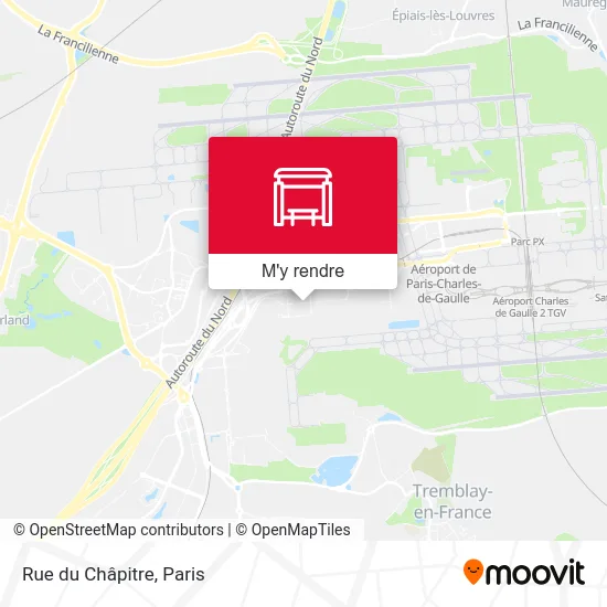 Rue du Châpitre plan