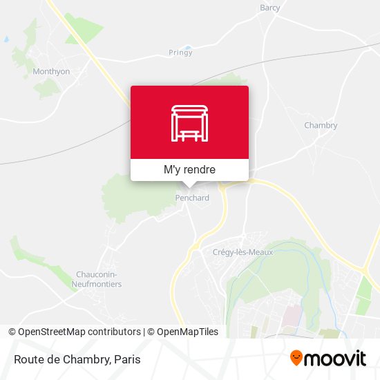 Route de Chambry plan