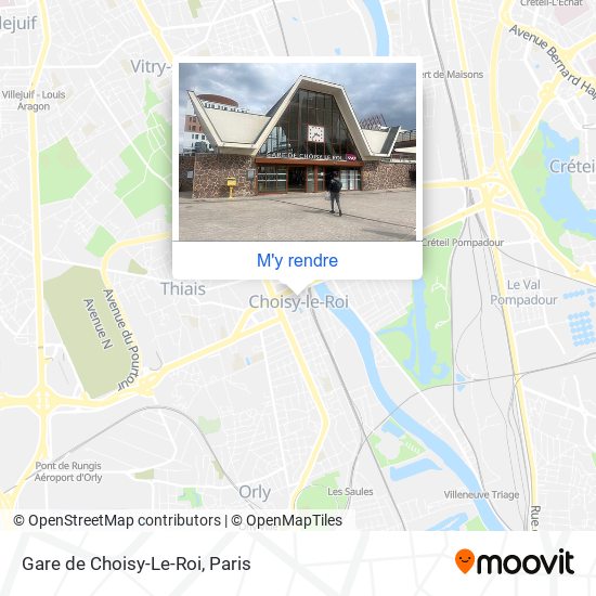 Gare de Choisy-Le-Roi plan