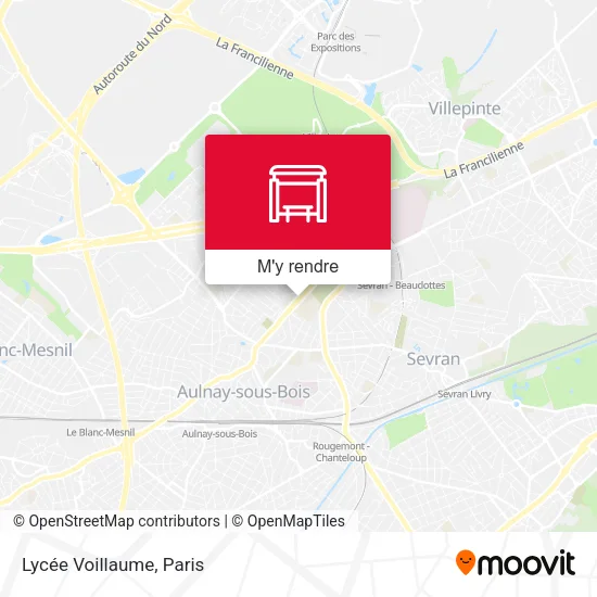 Lycée Voillaume plan