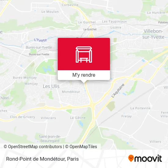 Rond-Point de Mondétour plan