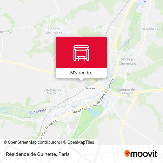 Résidence de Guinette plan