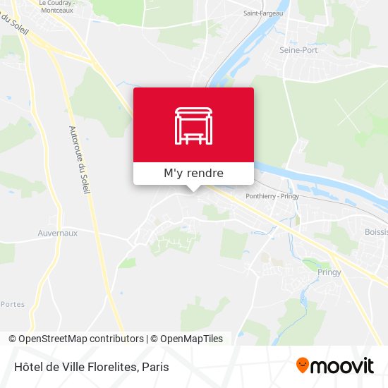 Hôtel de Ville Florelites plan