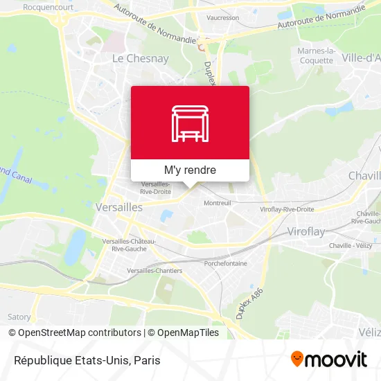 République Etats-Unis plan