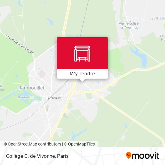 Collège C. de Vivonne plan