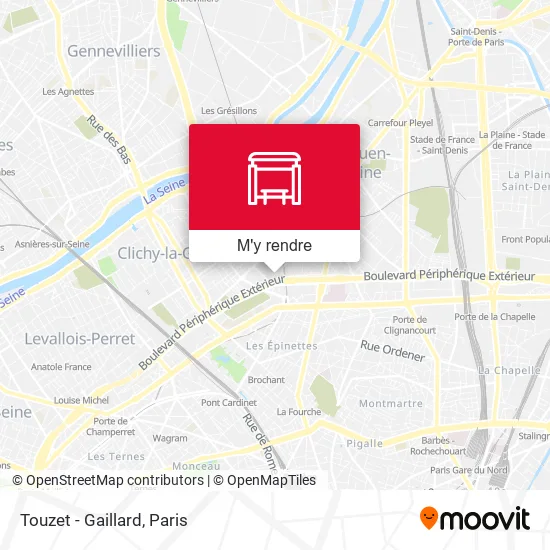 Touzet - Gaillard plan