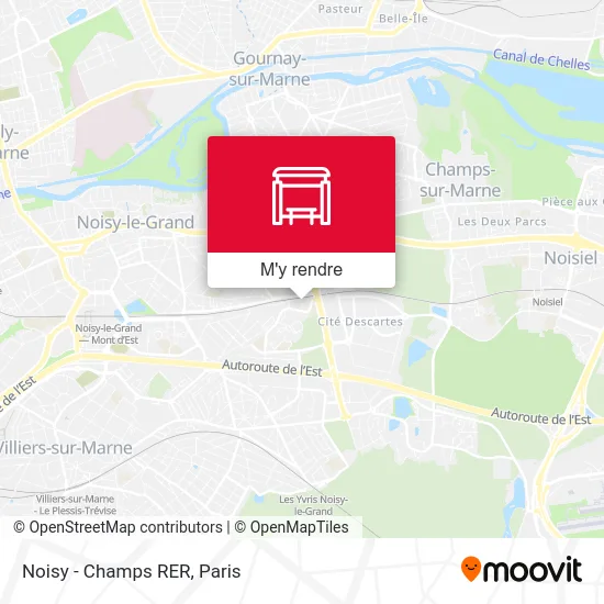 Noisy - Champs RER plan