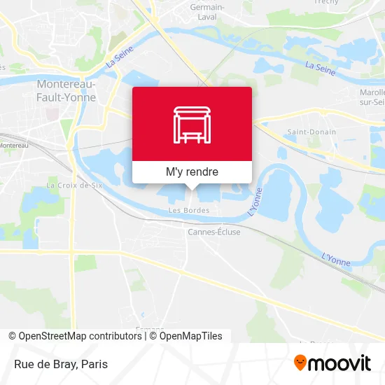 Rue de Bray plan