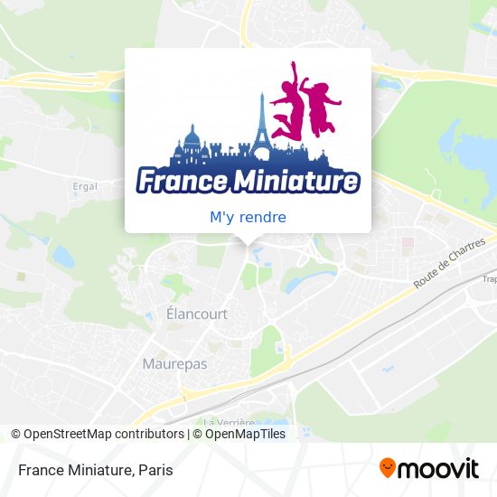 France Miniature plan