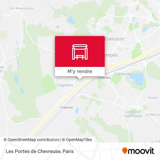Les Portes de Chevreuse plan