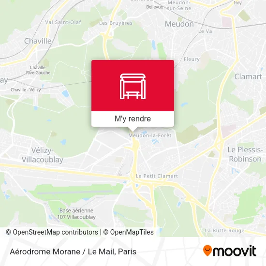Aérodrome Morane / Le Mail plan