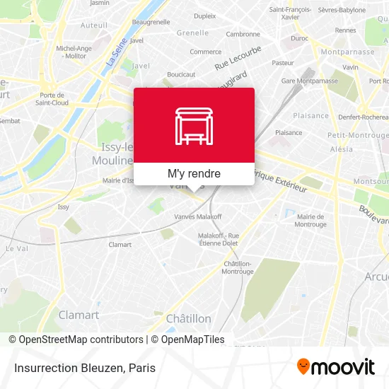 Insurrection Bleuzen plan