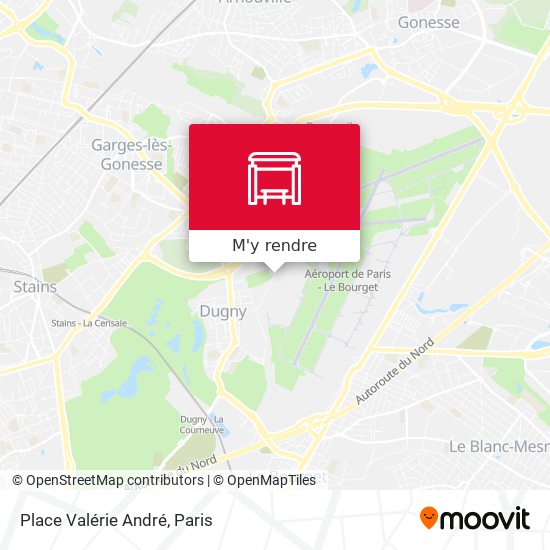 Place Valérie André plan