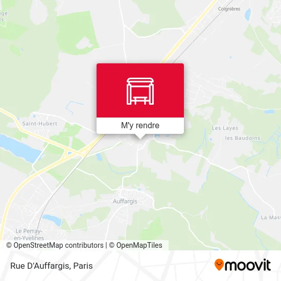 Rue D'Auffargis plan