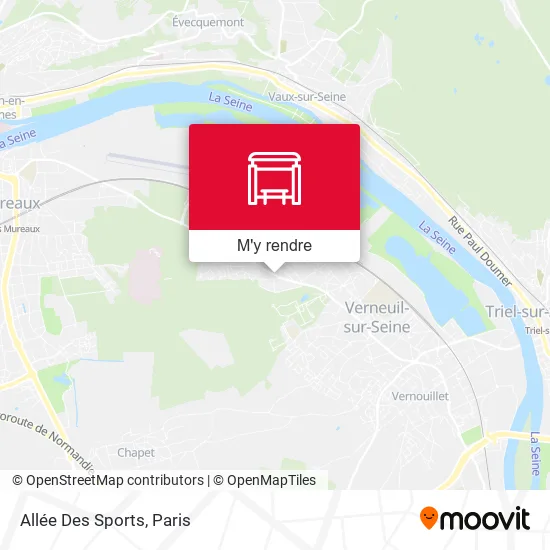 Allée Des Sports plan