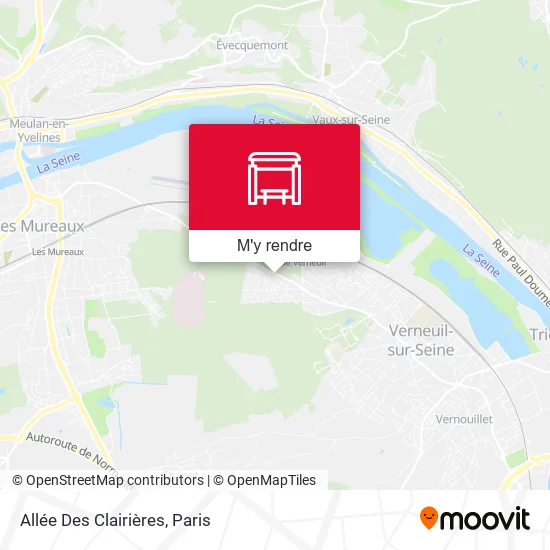 Allée Des Clairières plan