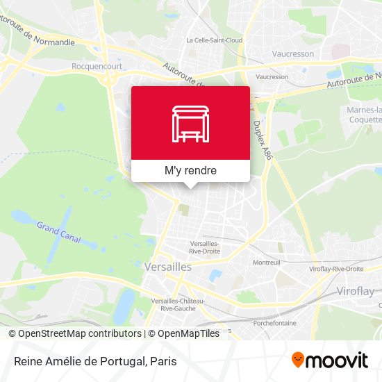 Reine Amélie de Portugal plan