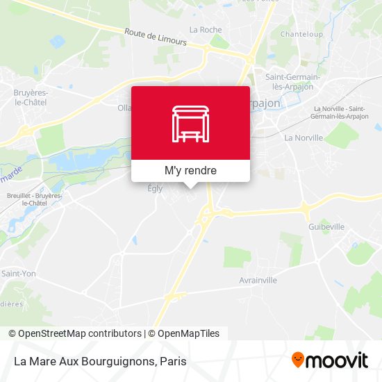 La Mare Aux Bourguignons plan