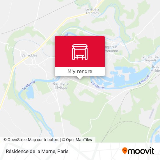 Résidence de la Marne plan