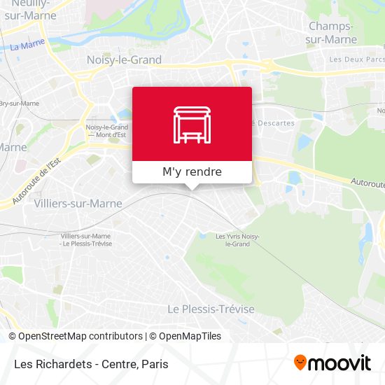 Les Richardets - Centre plan