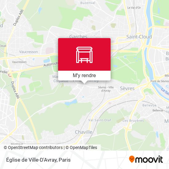 Église de Ville-D'Avray plan