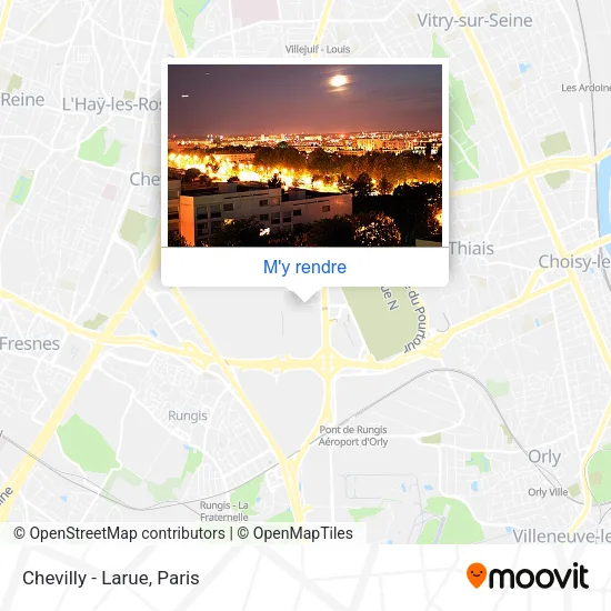 Chevilly - Larue plan