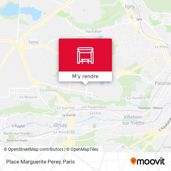 Place Marguerite Perey plan