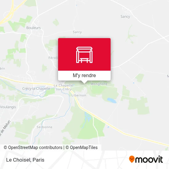 Le Choisel plan