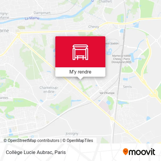 Collège Lucie Aubrac plan