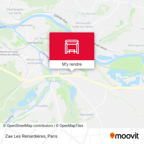 Zae Les Renardières plan