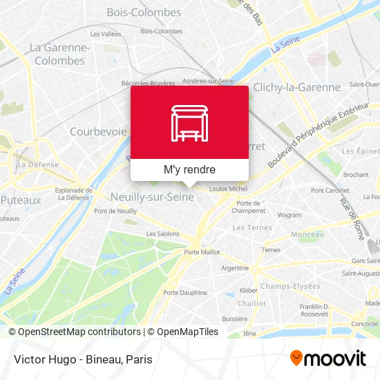 Victor Hugo - Bineau plan