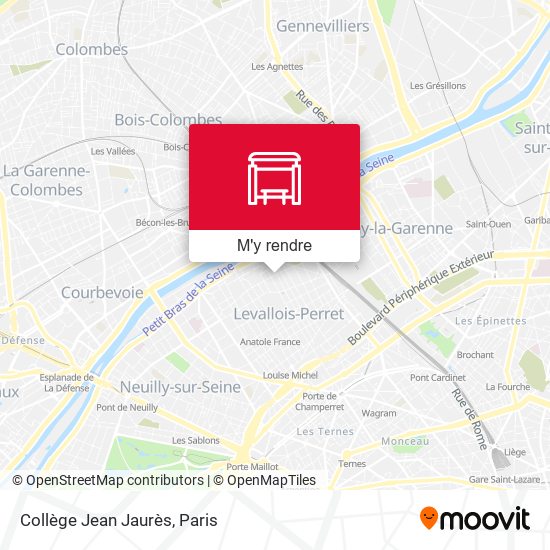 Collège Jean Jaurès plan