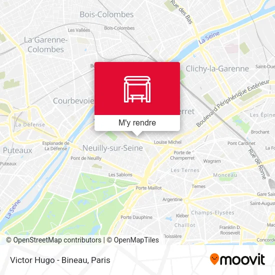 Victor Hugo - Bineau plan