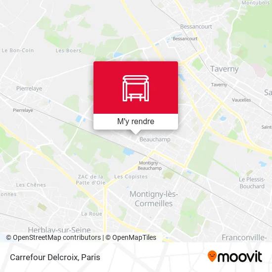 Carrefour Delcroix plan